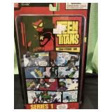 Teen Titans figures and comic series 1