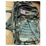 Camouflage backpack