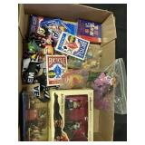 Cards and toys