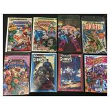 8 comics