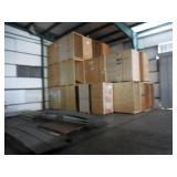 Contents back warehouse wall,vaults & ramps