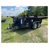 2015 Big Tex 10SR-12XLBK7SIR Dump Trailer, VIN: 16VDX1227G5052941