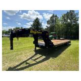 2019 BigTex 22GN-20BK+5MR Gooseneck Trailer