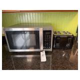 Sharp Microwave & Proctor Silex Toaster
