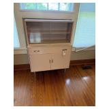 Cabinet & Antique Washstand