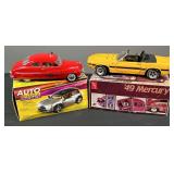 ‘49 Mercury AMT Model Kit, Action Car, & Assorted Toy Cars