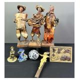 Papier-Mâché Statues & Misc. Home Decor