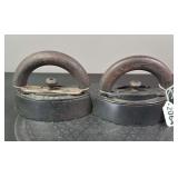 Pair of Sad Irons