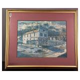 Mail Pouch Tobacco Framed Advertisement