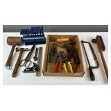 Hex Key Set, Snips, Mallet, Miscellaneous Tools