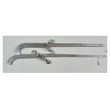 Pair Of Beam Scales No Weights.