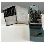 Lot of 2 Drill Bit Sets Hi -Test New York Drill Bit Set And Unbranded Set