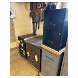 Lot of 4 File Cabinets