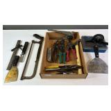 Snips, Putty Knife, Combination Square, Miscellaneous Tools