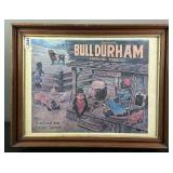 Bull Durham Smoking Tobacco Framed Advertisement