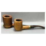 Two Don- Lou Smoking Pipes
