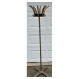 Metal Hall Tree With Spinning Hat Rack