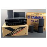 Yamaha HTR-5240 Receiver, Yamaha NS-AP327 Surround Speakers