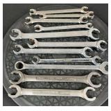 Various Open End Craftsman And  MAC Wrenches Standard And Metric