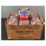 13  Cans Of Aerowax Paste Wax