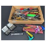 Screw Drivers  Adjustable Wrenches  Hex Keys