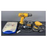 DeWalt 18v Drill  DeWalt Sander Dremel Tool And Accessories