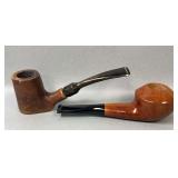 TC Fuller USA Never Smoked And Bontemps Au Caid Paris Smoking Pipes
