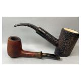 Danish Sovereign XXX And Kilimanjaro 344 Made In Tanganyika Smoking Pipes