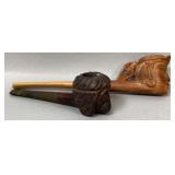 Danco Indian Chief Head And Tribal Head Unbranded Smoking Pipes