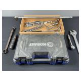 Craftsman Adjustable Wrench Various Wrenches Socket Holder  Incomplete Kobalt Tool Set
