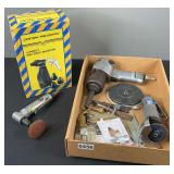 Pneumatic Air Spot Blaster IR Torque Wrench  Pneumatic Grinder Pneumatic Cut Off Tool Various Accessories.