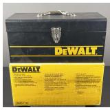 DeWalt Heavy Duty 3 1/4" Planer With Metal Case And Original Box.