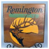 Wooden Remington Country Plaque