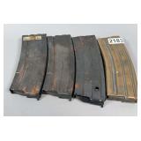 (3) Mini-14 & (1) AR-15 Metal 5.56 Magazines