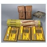 Scotch Predator Call, (3) Crock Stick Sharpener Kits, & Misc. Items