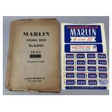 Magnetized Marlin Double Edge Blades