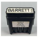 Barrett .50 Cal Ammunition & Case (5 Rounds)
