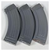 (3) AK-47 30 Round Magazines