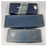 (3) Smith & Wesson Handgun Boxes