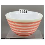 Pyrex Pink Stripe 1.5 Pt Mixing Bowl