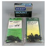 Weaver 1” Tip-Off Mount Rings & Uncle Mikes Swivels
