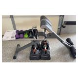 Stamina Ab/Hyper Pro Machine & Dumbells