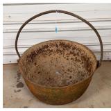 Large Cast Iron Kettle