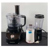 Black & Decker Blender and (2) Blenders/Food Processors