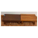 Pair of Wooden Step Stools