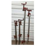 (2) 36” & (2) 28” Pipe Clamps