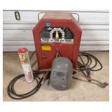 Lincoln Electric AC 225 AMP ARC Welder, Welding Rods, & Welding Helmet