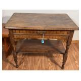 Vintage Oak Side Table