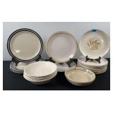 Asssortment of Plates & Bowls