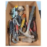Ball Pean Hammer, Retaining Ring Pliers, & Assorted Tools